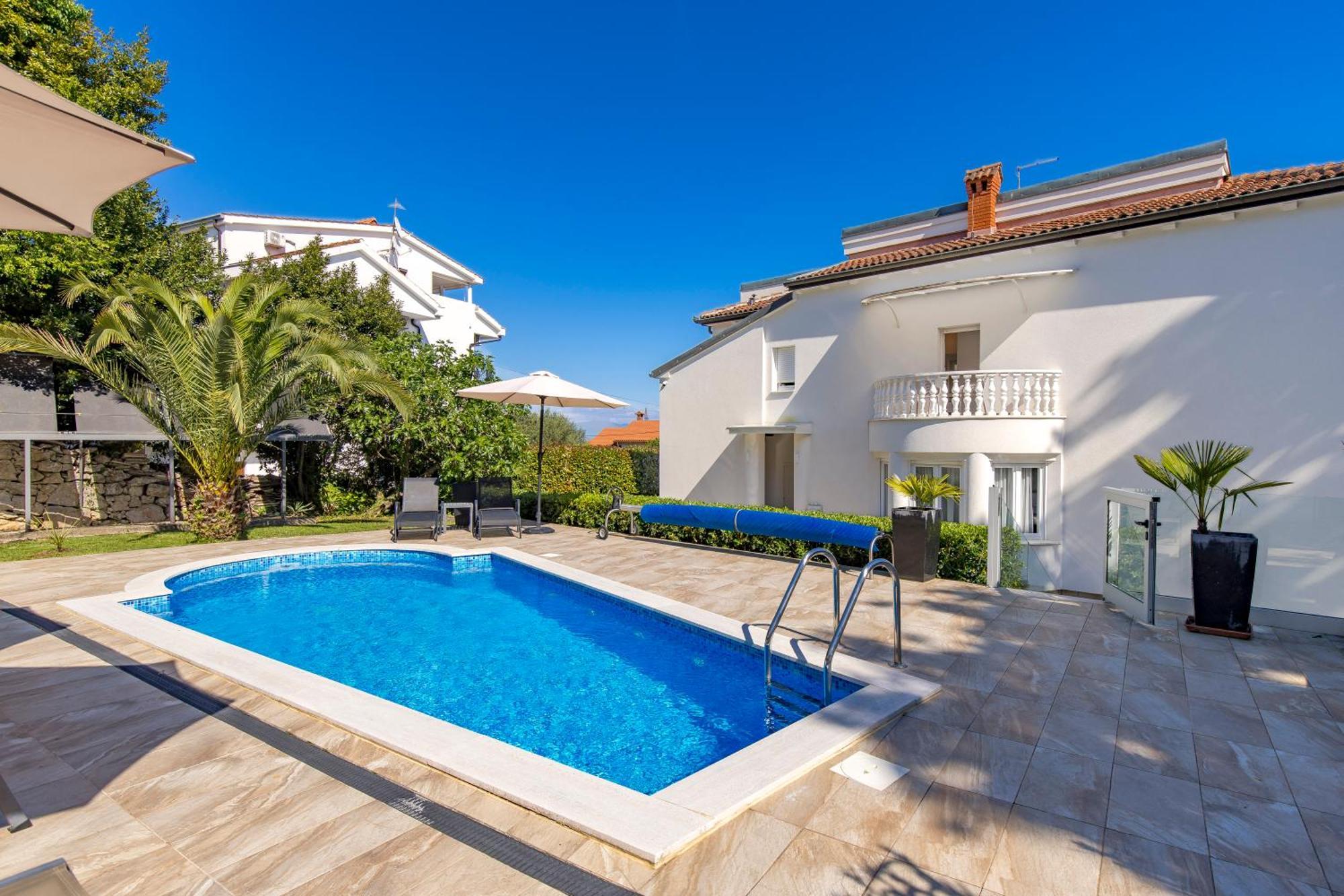 Villa Garden Apartment With Pool Opatija Exterior foto